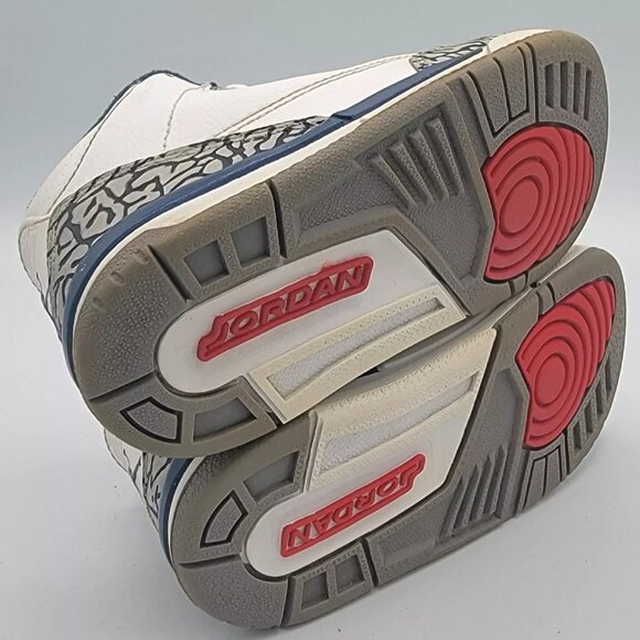 2016 Jordan 3 Retro True Blue 832033-106 Toddler Size 7C - Picture 4 of 4